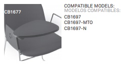 Стул ACADEMY CB1697 | CB1697-N
